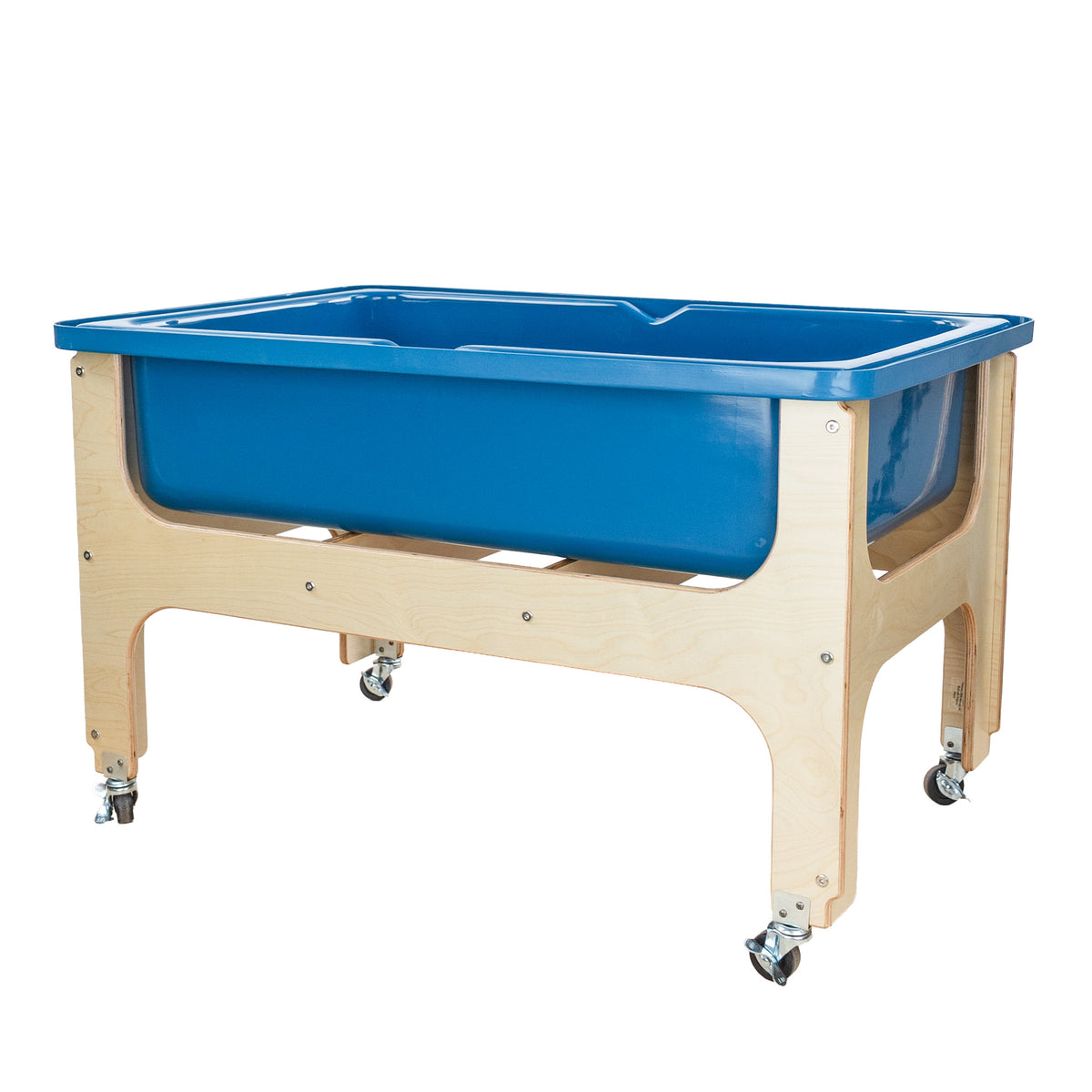 Sand & Water Sensory Table With Lid – Birch Plywood, 9" Deep Tub
