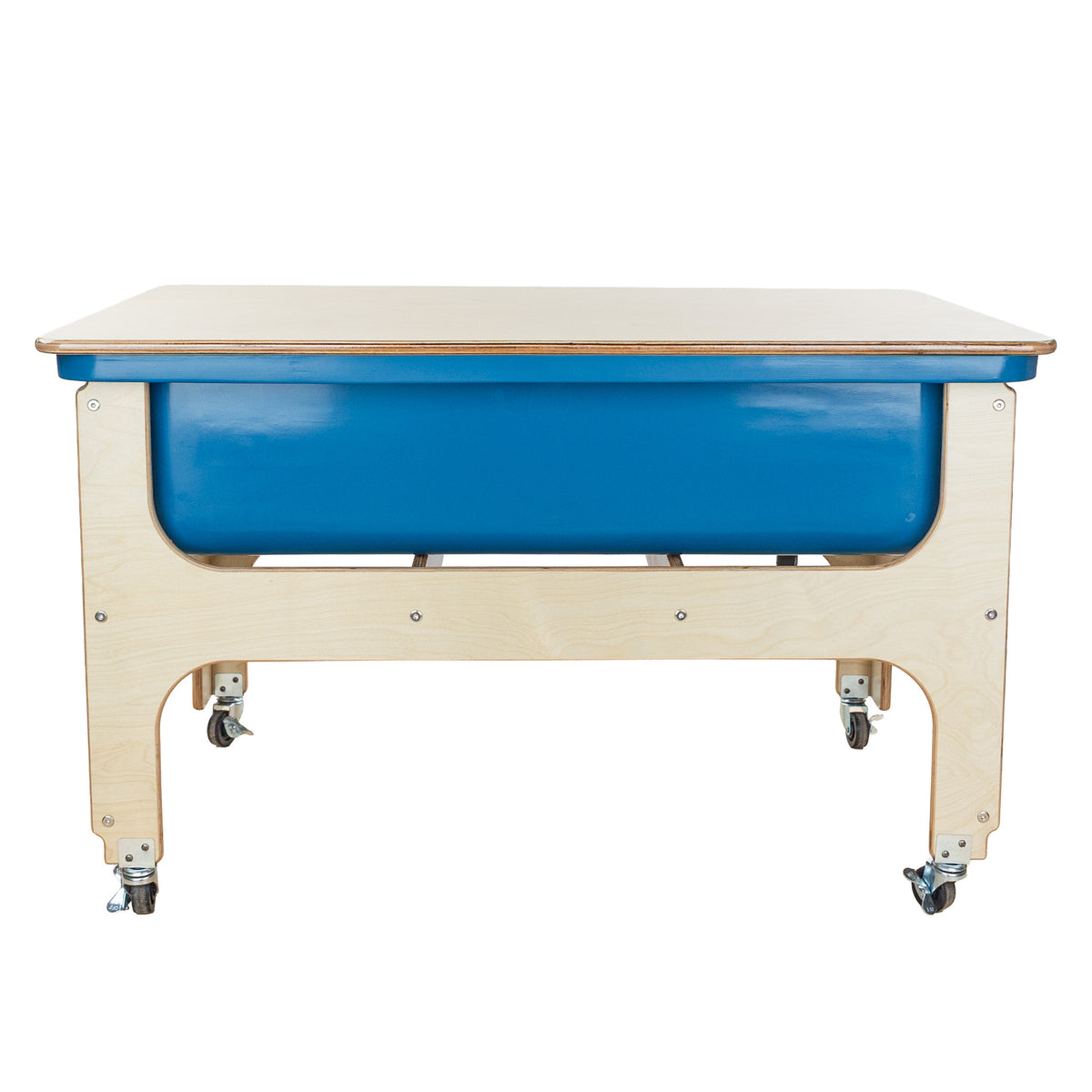 Sand & Water Sensory Table With Lid – Birch Plywood, 9" Deep Tub