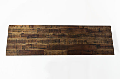 Narrow Gorge Distressed Industrial Solid Wood Wine Rack