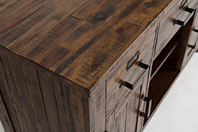 Narrow Gorge Industrial 50" Media Console TV Stand