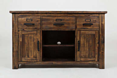 Narrow Gorge Industrial 50" Media Console TV Stand