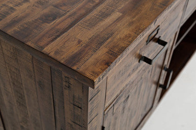 Narrow Gorge Distressed 70" Media Console TV Stand