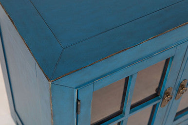 Aquitaine 70" Transitional Style Sideboard Cabinet
