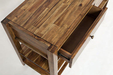 Luminous Lane Modern Essential Solid Wood 48" Sofa Table