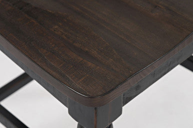 Ridge Collection Reclaimed Pine Ladderback Counter Stools – Set of 2