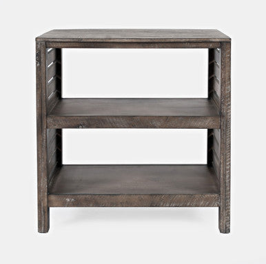 Brooks Clark Handcrafted Distressed Wood Bookcase