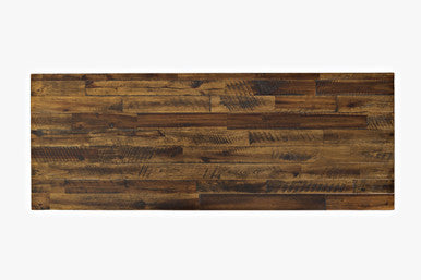 Artisan's Fusion Rustic Distressed Acacia Media Console 50" Tv Stand