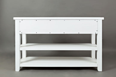 Artisan's Fusion Farmhouse Solid Wood 50" Sofa Table