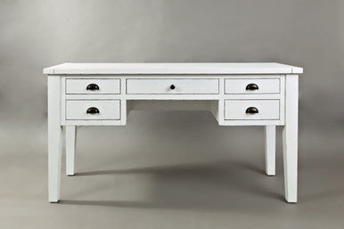 Artisan's Fusion Farmhouse Acacia 5-Drawer Desk