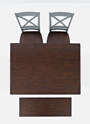 Cedar Cove Solid Acacia Farmhouse Grey Dining Set