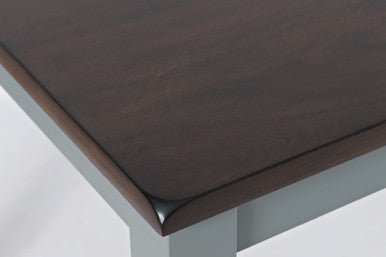 Cedar Cove Solid Acacia 4-Pc Counter Height Grey Dining Set