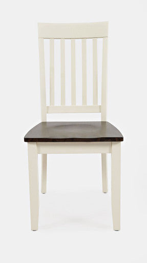 Poppy Drive Farmhouse Solid Wood Dining Chair (Set of 2)