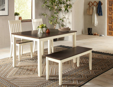 Poppy Drive Farmhouse Solid Wood Counter Stool (Set of 2)