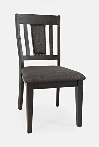 Country Side Upholstered Slatback Dining Chair - Set of 2