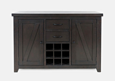 Country Side Sideboard Buffet with Wine Rack