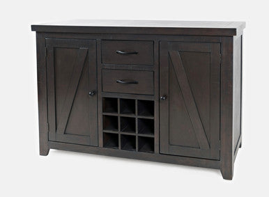Country Side Sideboard Buffet with Wine Rack