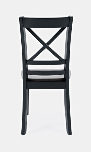 Cedar Cove Solid Acacia Farmhouse X-Back Chair (Set of 2)