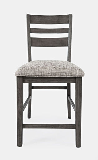 Sarasota Ladderback Upholstered Counter Stool (Set of 2)