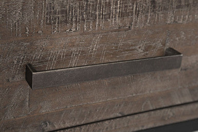 Meridian Distressed Solid Wood End Table