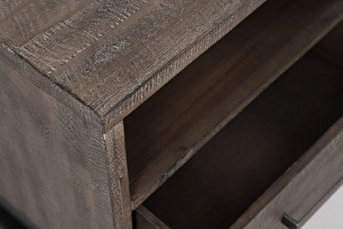 Meridian Distressed Solid Wood End Table