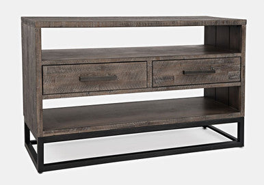 Meridian Distressed Solid Wood Sofa Table