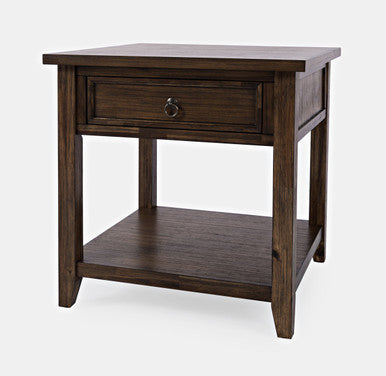 Urban Mission Style End Table with Drawer