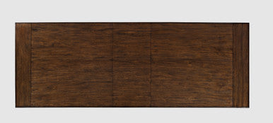 Urban Mission Style 110'' Dining Table with Extension