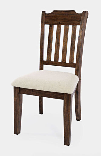 Urban Mission Style Solid Acacia Dining Chair - Set of 2