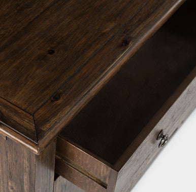 Urban Mission Style 4 Door Server Storage Cabinet Buffet