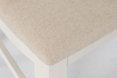 Denny Upholstered Ladderback Stool - Set of 2