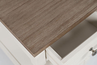 Orchard Country Farmhouse USB Charging Chair Side Table