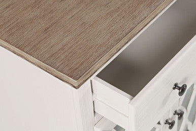 Twilight Mounds Wire-Brushed 4 Door Accent Chest