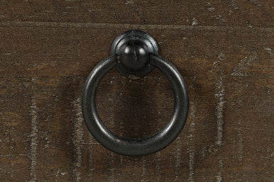 Jason Farmhouse Distressed Solid Wood End Table with Drawer