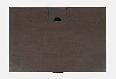 Compact Desk with Built-In USB Ports and Power Outlets