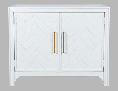 Urban Modern Two-Door 40" Accent Storage Cabinet