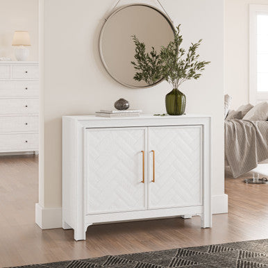 Urban Modern Two-Door 40" Accent Storage Cabinet