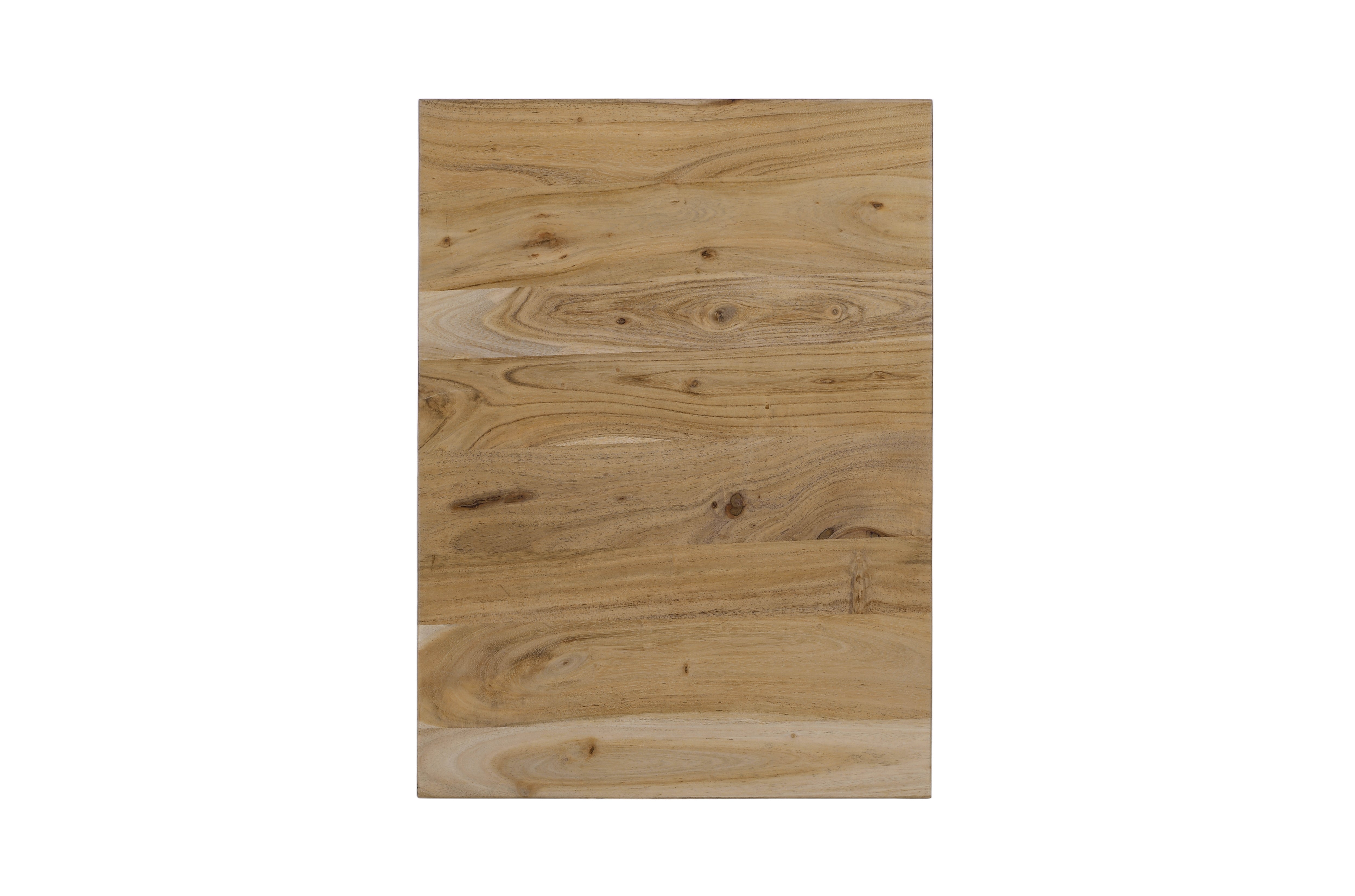 16" Solid Acacia Wood Chairside End Table