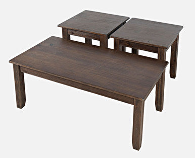 Eros Contemporary 3-Piece Coffee Table Set