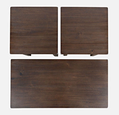 Eros Contemporary 3-Piece Coffee Table Set