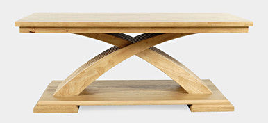 Garland Contemporary 48" Curved Base Coffee Table