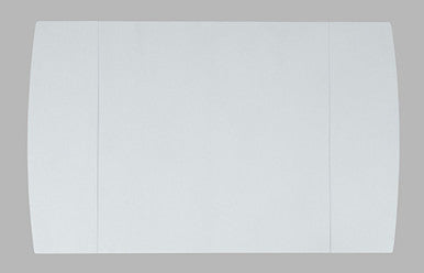 Tidal Dawn Coastal Wire-Brushed Acacia Drop-Leaf Dining Table