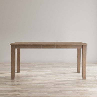 Tidal Dawn Wire-Brushed Acacia 66" Extendable Dining Table