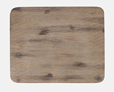 Tidal Dawn Coastal Wire-Brushed Acacia Backless Counter Barstool -Set of 2