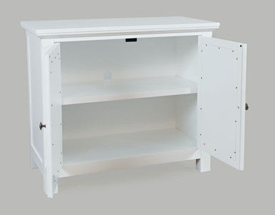 Bella 38" Luxury Mirrored Accent Storage Cabinet