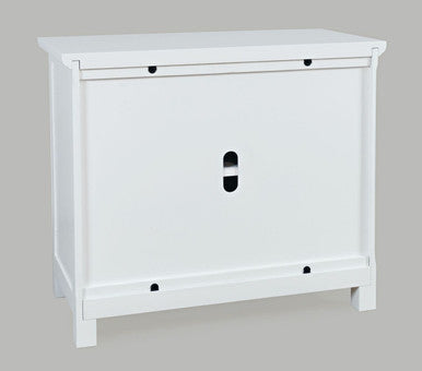 Bella 38" Luxury Mirrored Accent Storage Cabinet