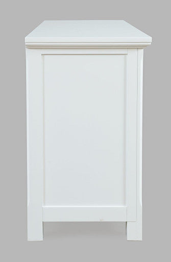 Bella 54" Luxury Mirrored Accent Storage Cabinet