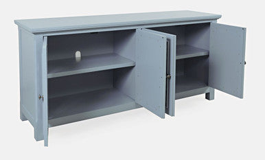 Bella 69" Luxury Mirrored Sideboard Storage Cabinet