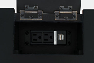 Artisan Modern Farmhouse 48" Desk with USB Charging Ports