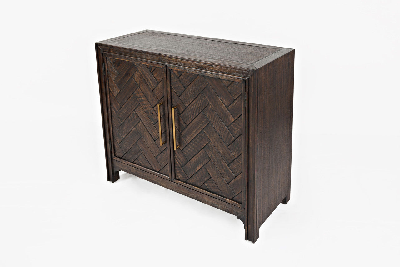 Urban Modern Two-Door 40" Accent Storage Cabinet