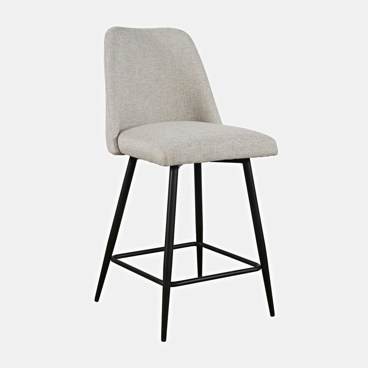 Macey Contemporary Upholstered Counter Barstool Set of 2